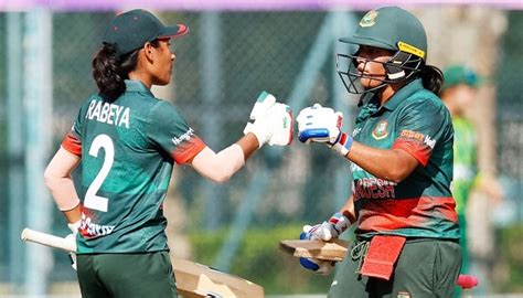 Bangladesh Beat Pakistan To Set Final Clash With India In Womens