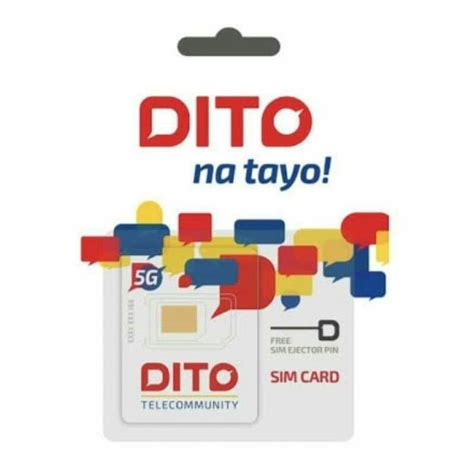 Dito Tricut Sim Card With Loan 199 Onhand Shopee Philippines