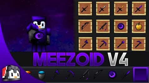 Meezoid V4 Mcpe Pvp Texture Pack Fps Friendly Youtube