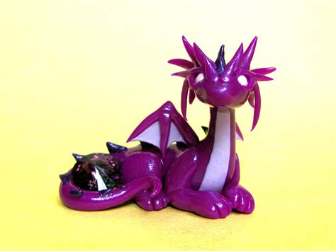 Amethyst Purple Gem Dragon By Dragonsandbeasties On Deviantart