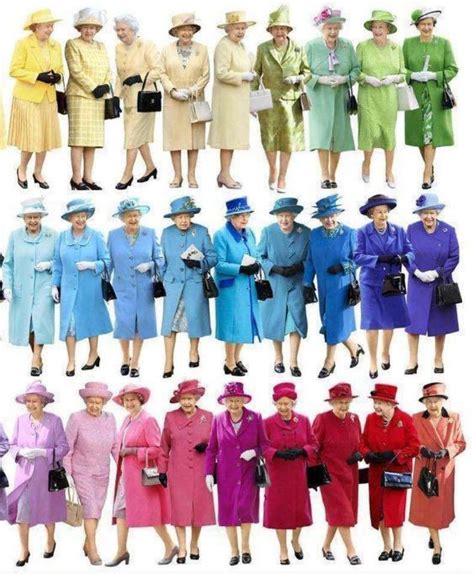 Tenues De La Reine Dangleterre Her Majesty The Queen Queen