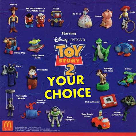 Mcdonalds Disney Happy Meal Toys For Sale Season Angulo