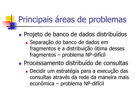 PPT Banco de dados distribuídos PowerPoint Presentation free download ID