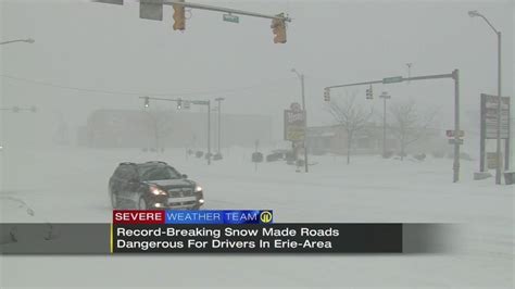 White Christmas Record In Erie Pa As Storm Drops 53 Inches Of Snow