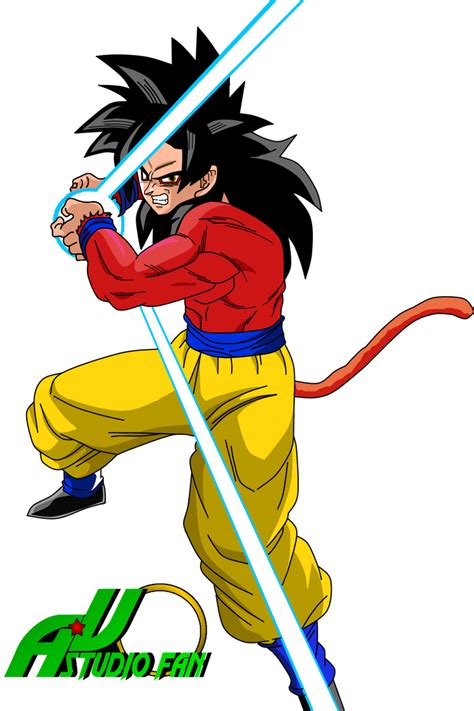 Goku Ssj4 Kamehameha By A Vstudiofan