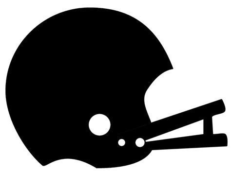 Outline Football Helmet Clipart Black And White Clipart Football