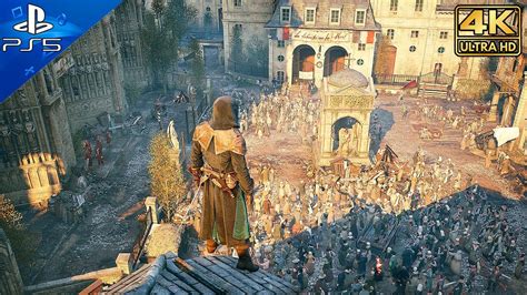 Assassin S Creed Unity Playstation Gameplay K Ps Plus Extra