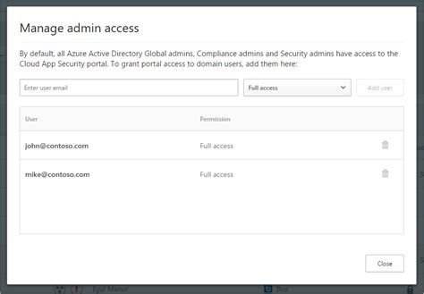 Microsoft cloud app security portal. Manage admin access to the Cloud App Security portal ...