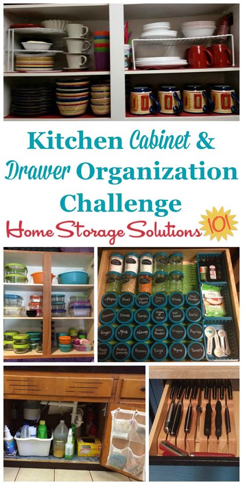 You can move around the pegs to create unique dividers for your pans. Instructions For Drawers & Kitchen Cabinet Organization