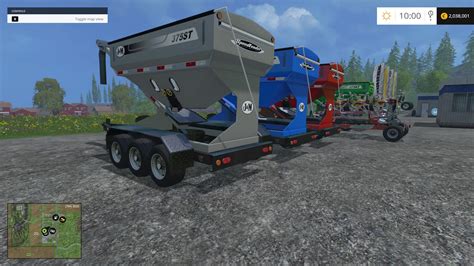 Jandm 375st Fertilizer Tender Trailer V11 Farming Simulator 19 17 15