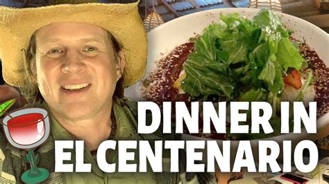 Dinner In El Centenario Mexico Casa De Bagre Youtube