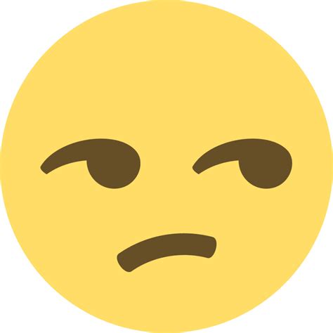 Unamused Face Emoji Download For Free Iconduck