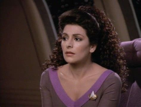 Deanna Troi From Star Trek Tng I Know Its A Wig But I Love Her