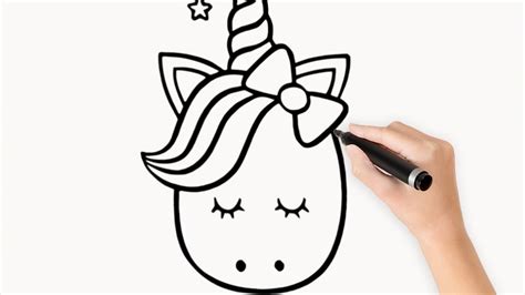 Como Dibujar Un Unicornio Kawaii Paso A Paso Youtube