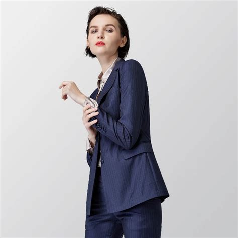 Buy 100wool Super 120s Female Office Uniform Designs Womens Business