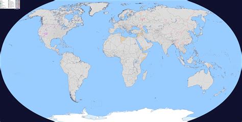 Blank Political Map Of The Worlds Countries And Further