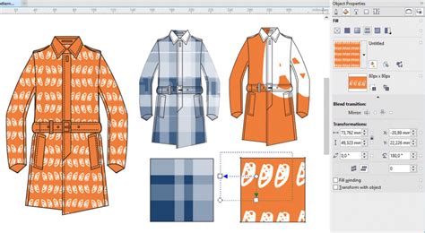 Coreldraw Working With Pattern Fills For Dye Sublimation Artwork