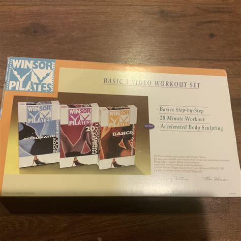 Winsor Pilates Basic Vhs Workout Lot Mari Winsor Daisy Fuentes Body