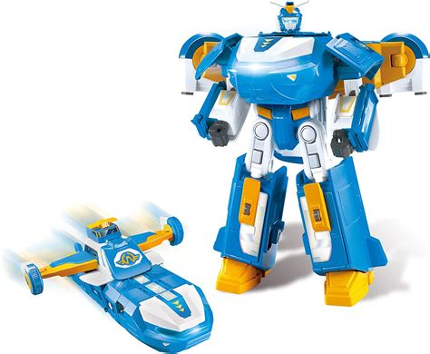 Super Wings 3 In 1 World Aircraft Transforming Robot With Light And