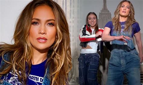 Jennifer Lopez Rocks Crop Top And Overalls As She Shows Off Her Dance