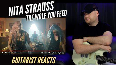 English Guitarist Reacts To Nita Strauss The Wolf You Feed Ft Alissa