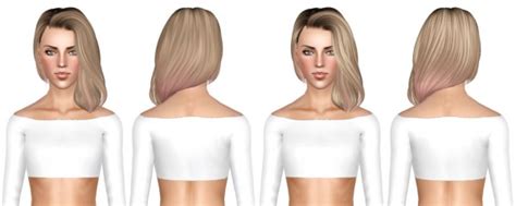Alesso S Cliche Newsea S Della And Skysims Hairstyle Retextured By July Kapo Sims Hairs