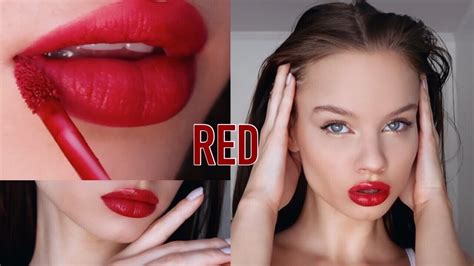 QUICK 2 MINUTE RED GLOSSY LIP YouTube