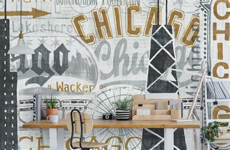 Chicago Wallpaper And Wall Murals Wallsauce Us