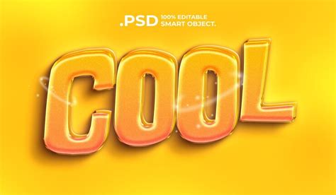 Premium Psd Cool 3d Text Effect Bold Font Premium Psd Template