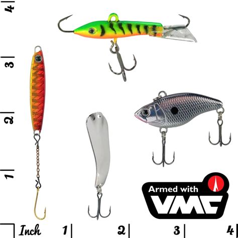 That's why they are a favorite among just about every angler on the ice. Ice Fishing Tackle Kit: Beginner Ice Fishing Lures ...