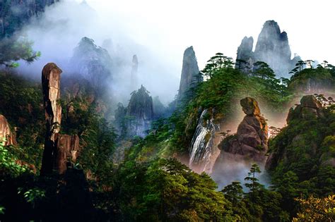 Chinese Mountains Wallpapers Top Free Chinese Mountains Backgrounds
