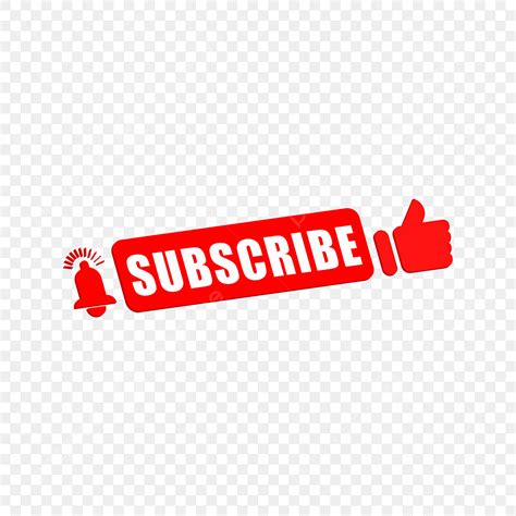 Like Share Subscribe Vector Hd Images 3d Bell Like Subscribe Button
