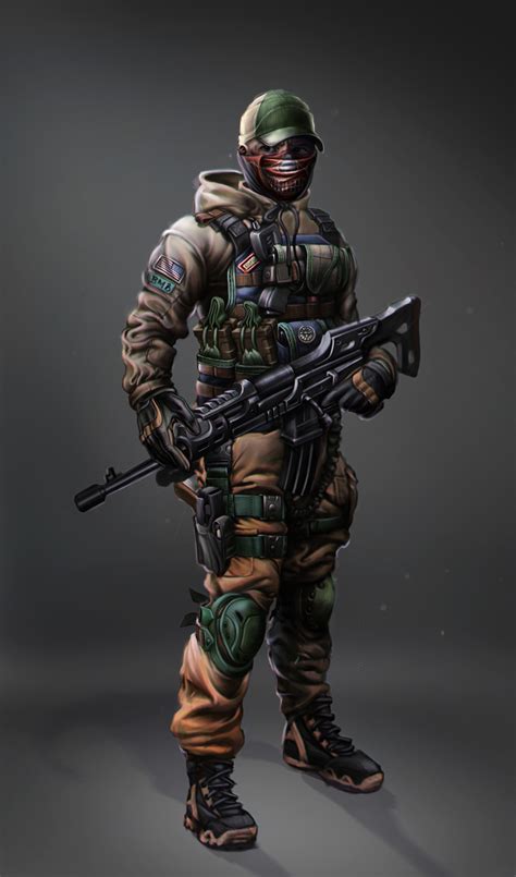 Artstation Soldier Concept
