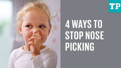 4 Ways To Stop Nose Picking Youtube
