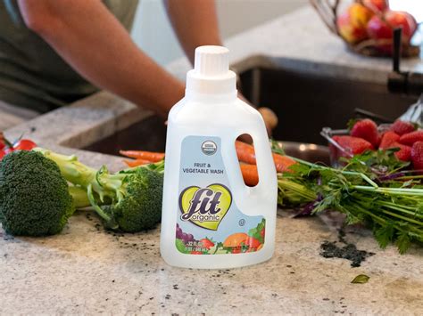 Fit Organic Fruit And Vegetable Wash Just 630 At Publix Half Price