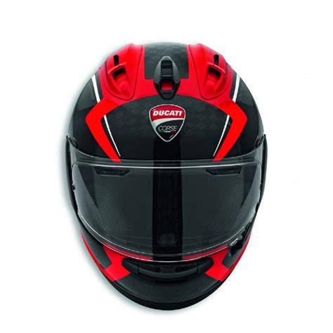 It was developed to meet the stringent standards set by the fia and their 8860:2004 requirements. Ducati Corse Carbon 2 Helmet by Arai: 98106010X