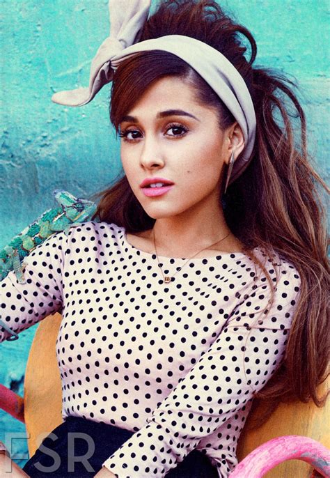 Ariana Grande Photoshoot For Teen Vogue February 2014 Issue • Celebmafia