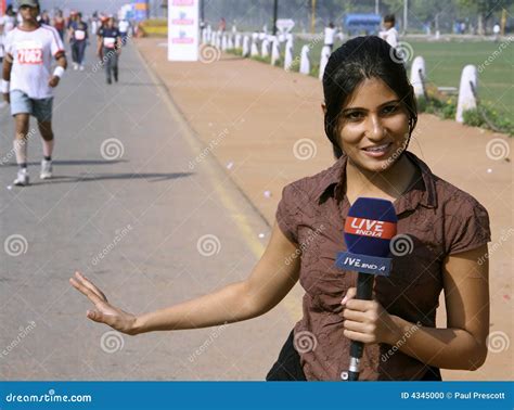 Young Female Journalist Editorial Image Image 4345000