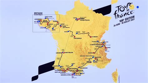 The 2021 tour de france route was unveiled on november 1 last year during a special edition of the french sports show stade 2. Tour de France 2021 : la région Occitanie à l'honneur pour ...