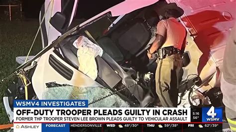 Off Duty Trooper Pleads Guilty In Crash Youtube