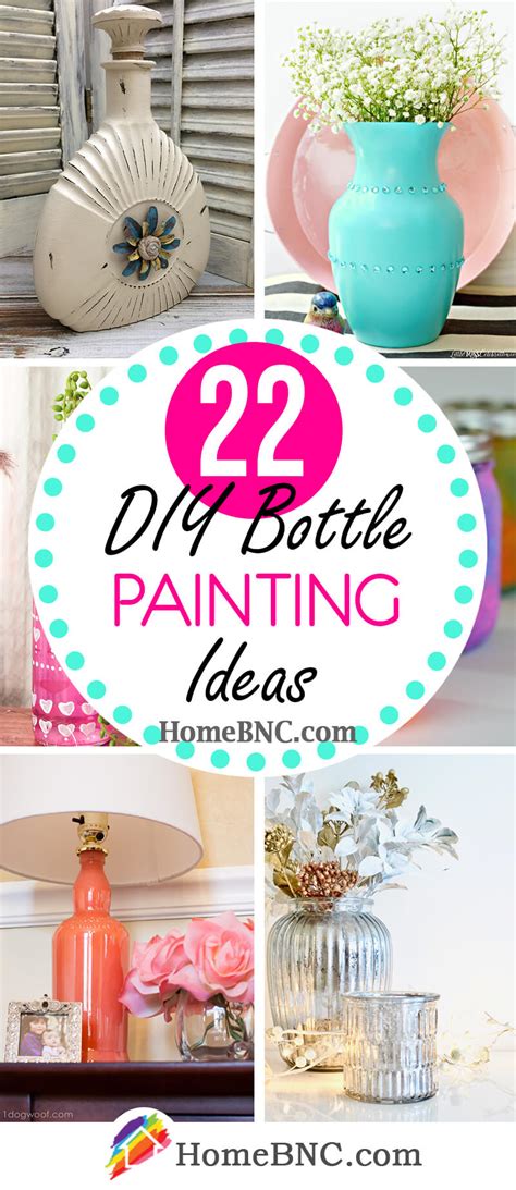 22 Best Diy Bottle Painting Ideas That Are Pure Upcycling Fun In 2021