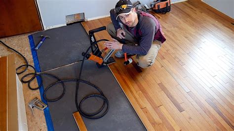 How To Install Hardwood Floors With A Nailer Floor Roma