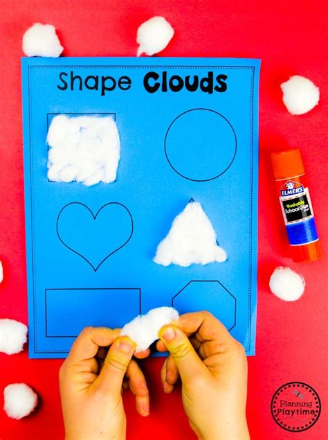 Weather Activities - Planning Playtime | Shape activities preschool