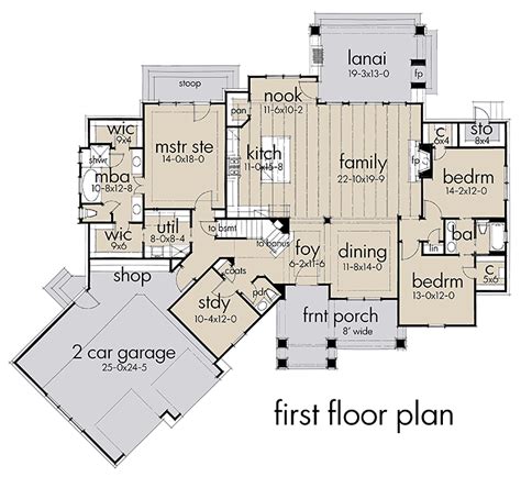 Traditional Style House Plan 75152 With 3 Bed 4 Bath 2 Car Garage In