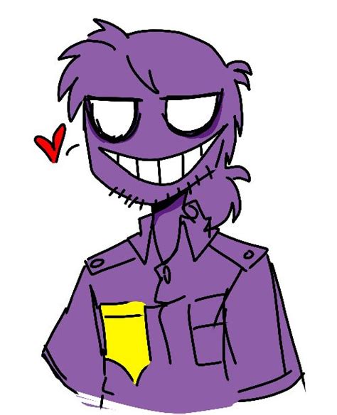 Hi There Lovely Purple Guy Fnaf Drawings Vincent Fnaf