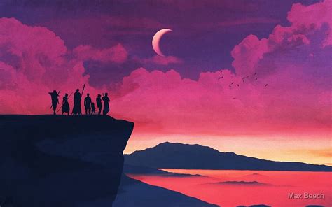 "Mighty Nein Landscape" by Max Beech | Redbubble Join now to share and explore tons of collections of awesome wallpapers.