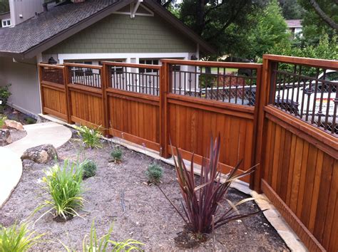 Decorative Fence Panel Inserts Modern Fence Backyard Fences Front