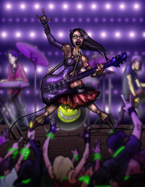 Punk Rock Girl By Zipdraw On Deviantart