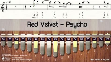 Well organized categories to meet different players needs. Red Velvet - Psycho 칼림바 악보 (Kalimba Sheet Music) - YouTube