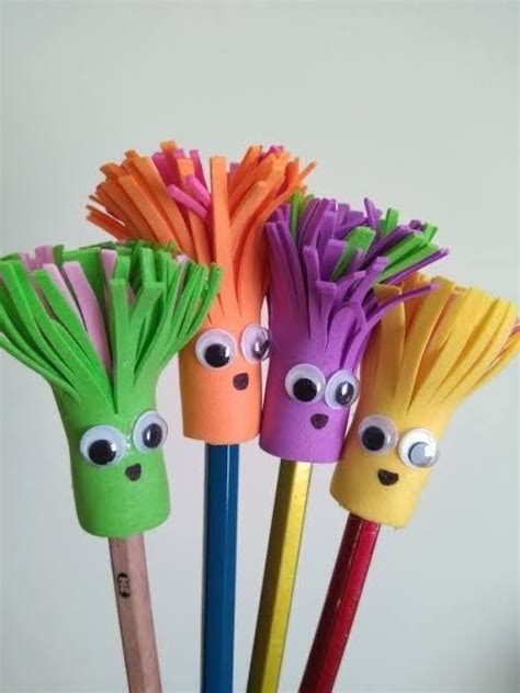 10 Simple Pencil Craft Design Ideas For Kids Artofit